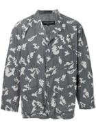 Comme Des Garçons Vintage Printed Jacket And Trouser Set - Grey