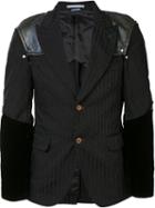 Comme Des Garçons Homme Plus Padded Shoulders Pinstripe Jacket