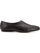 Yohji Yamamoto Stitch Detail Slip-on Shoes