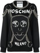 Moschino Chain Embellished Sweatshirt
