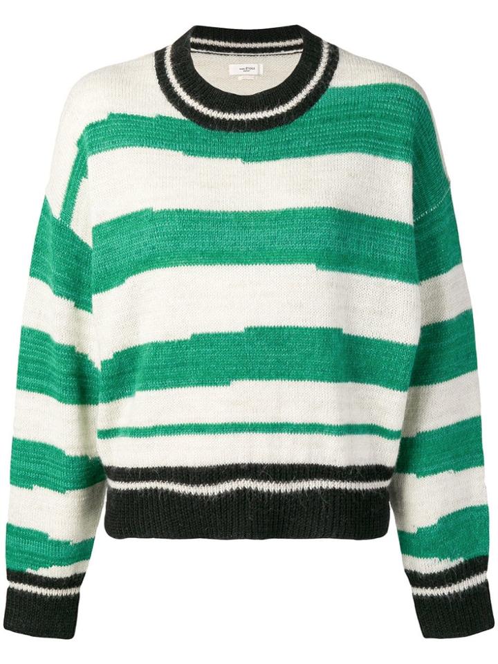 Isabel Marant Étoile Striped Jumper - Green