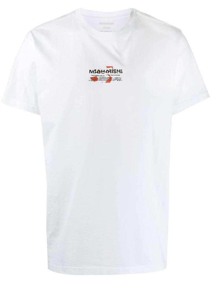 Maharishi Logo T-shirt - White