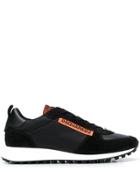 Dsquared2 Logo Lace-up Sneakers - Black
