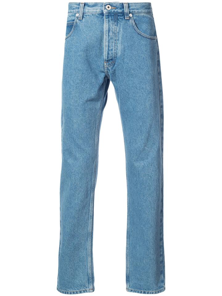 Loewe Regular Long Jeans - Blue