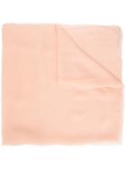 Alberta Ferretti Crinkled Scarf - Pink