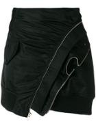 Alexander Wang Deconstructed Bomber Skirt - Black