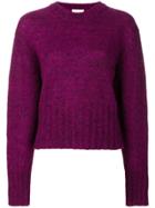 Neul Round Neck Jumper - Pink & Purple