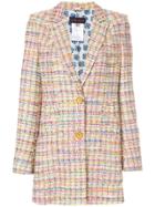 Talbot Runhof Public2 Tweed Blazer - Multicolour