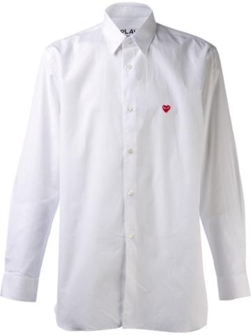 Comme Des Garons Play Classic Button Up Shirt