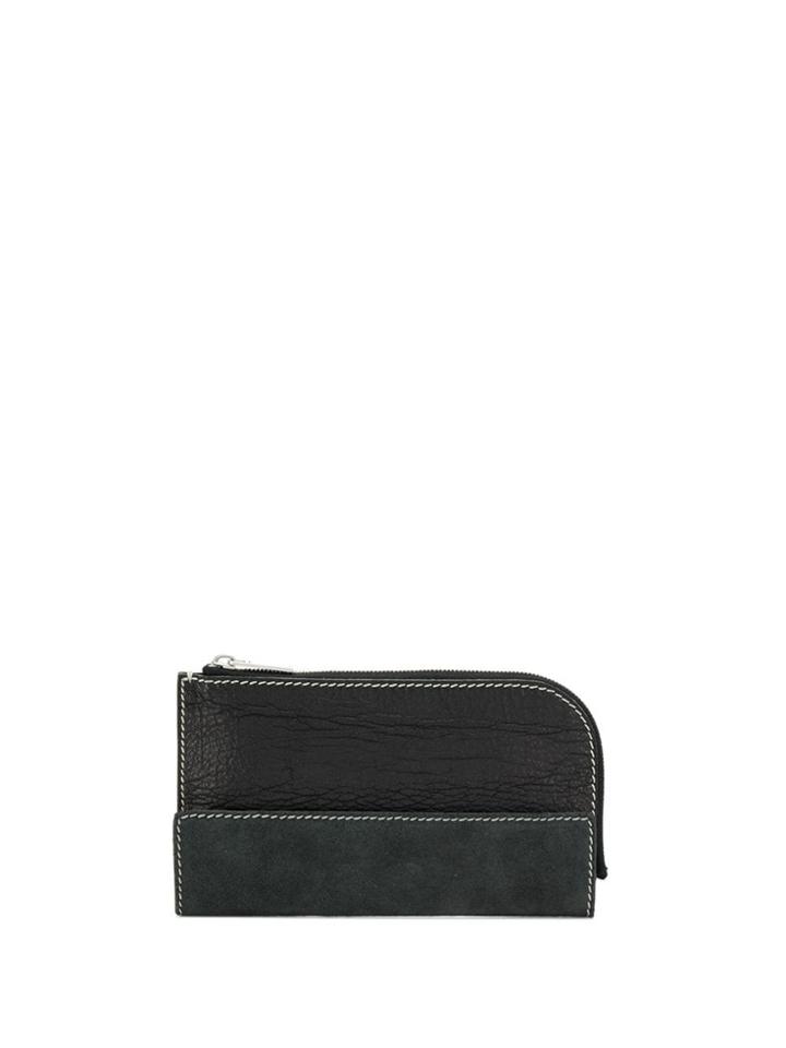Rick Owens Curved Edge Wallet - Black
