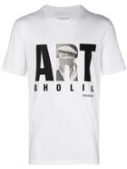 Neil Barrett Slogan Short-sleeve T-shirt - White