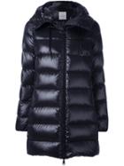 Moncler 'suyen' Padded Coat, Women's, Size: 4, Black, Feather Down/polyamide