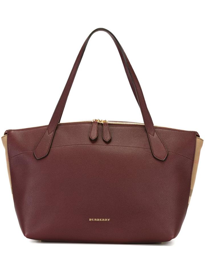 Burberry House Check Detailed Tote