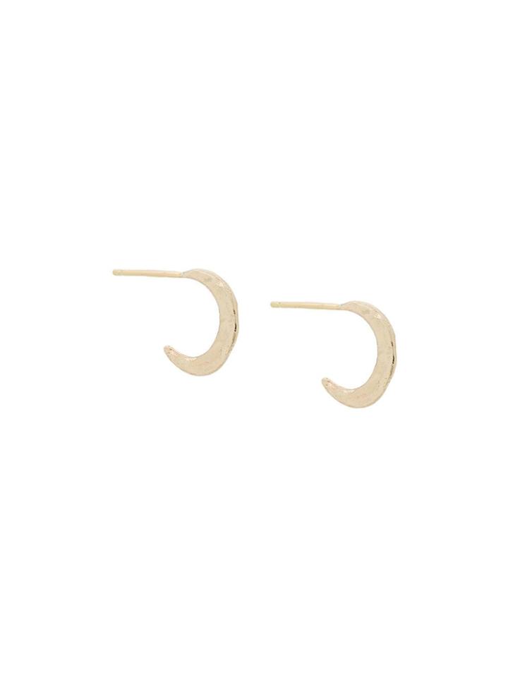 Ellis Mhairi Cameron 14kt Yellow Gold Xxv Hoops