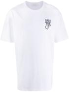 Société Anonyme Embroidered Print T-shirt - White