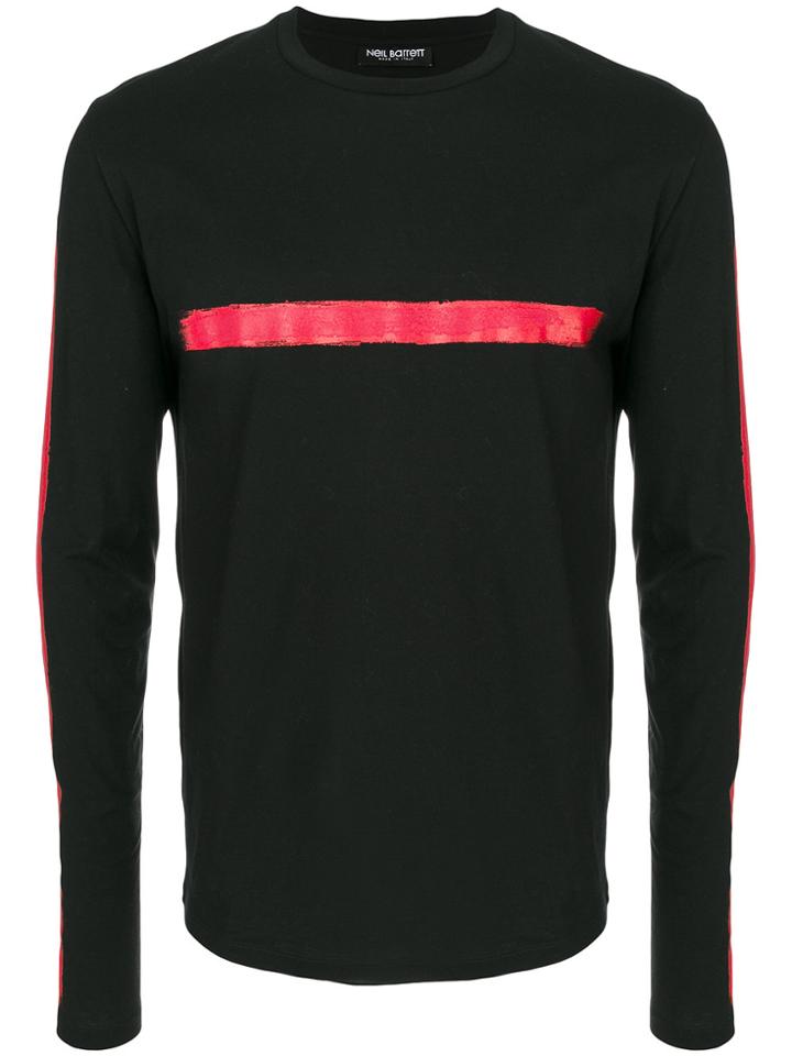 Neil Barrett Siouxsie Tape Sweatshirt - Black