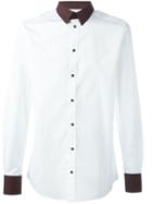 Dolce & Gabbana Polka Dot Detail Shirt
