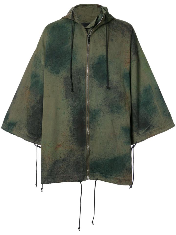 Toogood The Explorer Camouflage Coat - Green