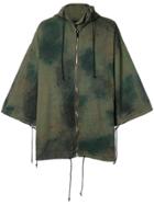 Toogood The Explorer Camouflage Coat - Green