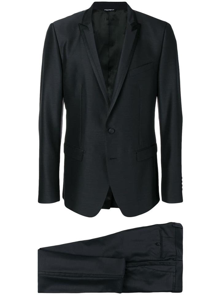 Dolce & Gabbana Single Breasted Suit - Black