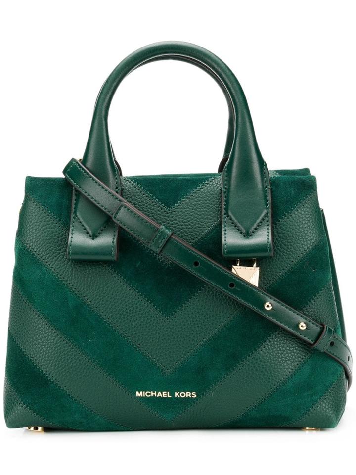Michael Michael Kors Small Rollins Tote Bag - Green