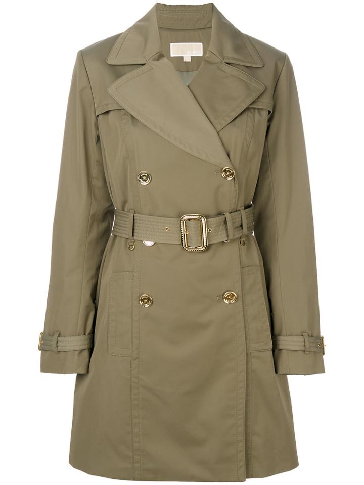 Michael Michael Kors Classic Trench Coat - Green