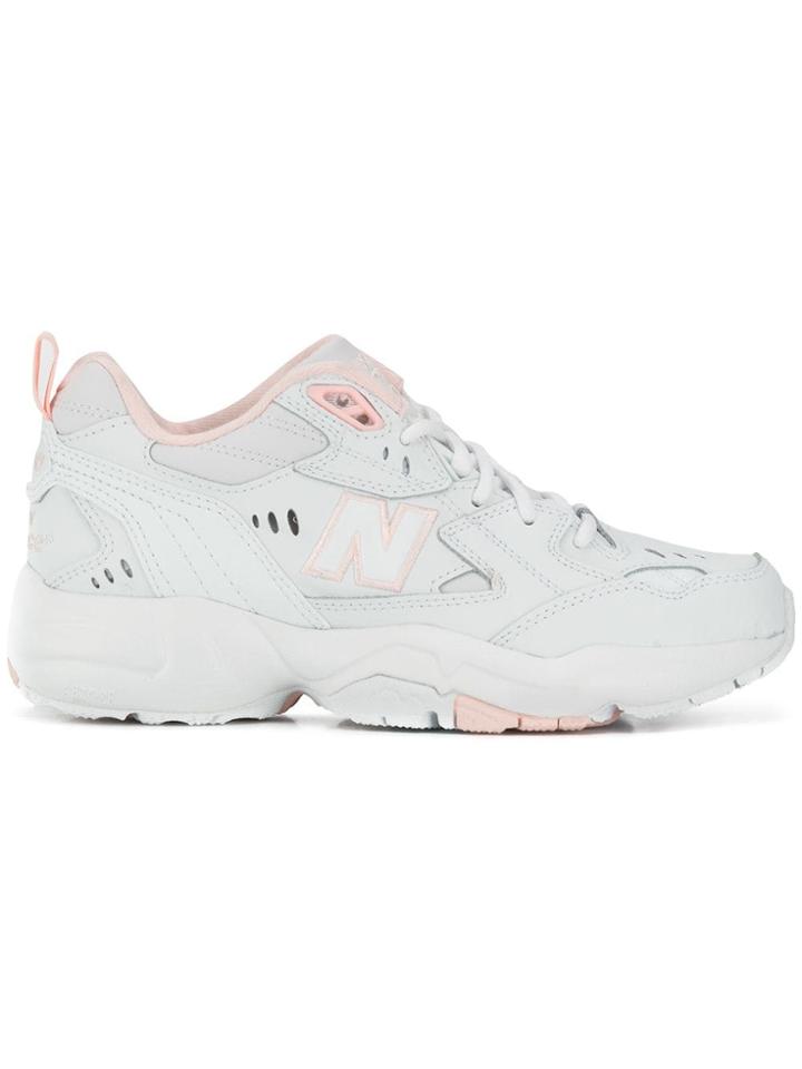 New Balance 608v1 Lace-up Sneakers - White