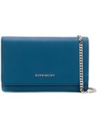Givenchy Small 'pandora' Clutch - Blue