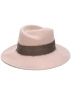 Woolrich Contrast Brim Hat - Nude & Neutrals