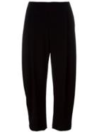 Apuntob Cropped Trousers - Black