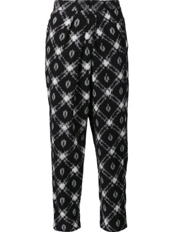 Masscob Printed Cropped Trousers