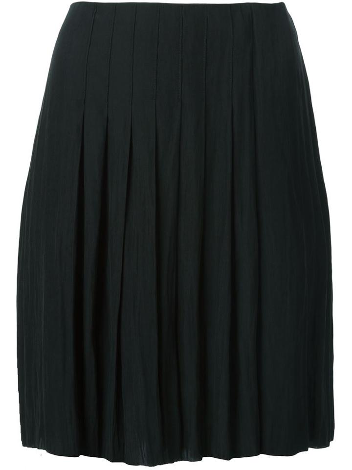 Raquel Allegra Pleated Front Skirt