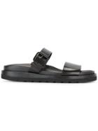 Ann Demeulemeester Buckle Strap Sandals - Black