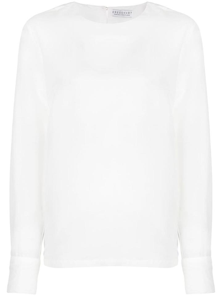 Dresshirt Minimal Top - White