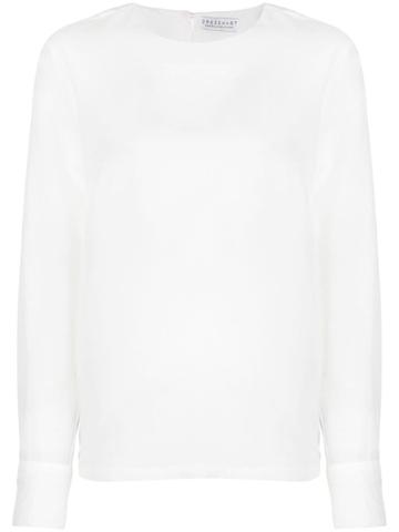 Dresshirt Minimal Top - White