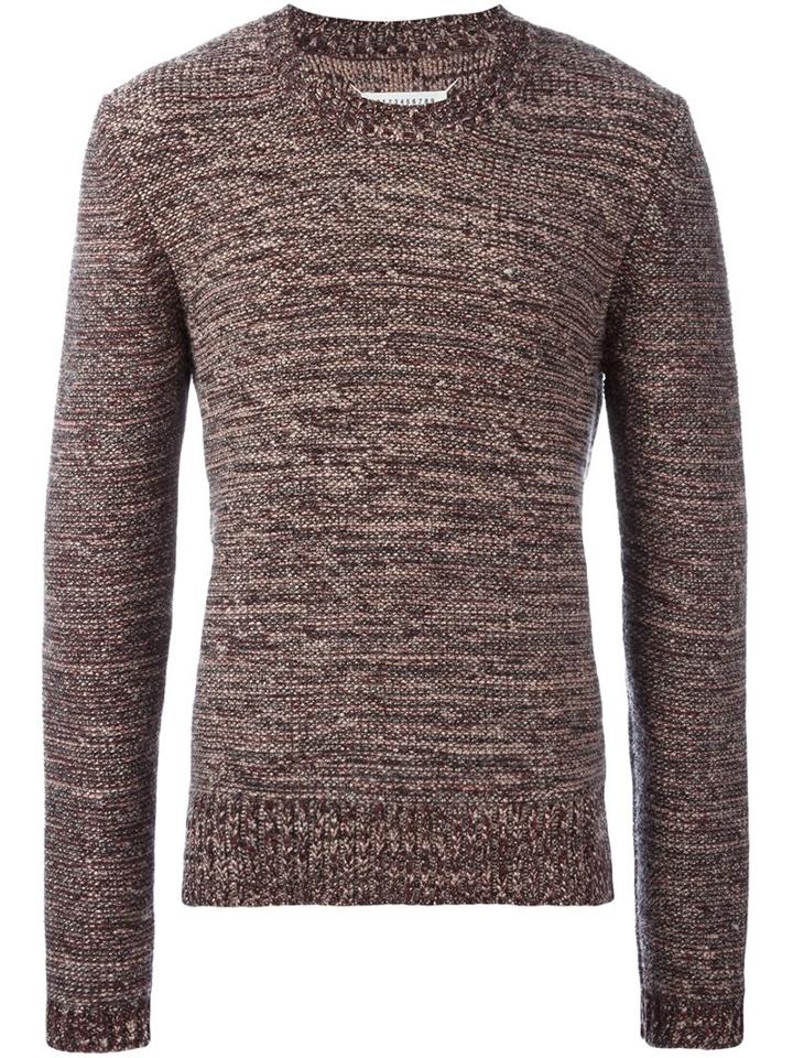 Maison Margiela Knitted Long Sleeve Sweater