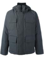 Canada Goose 'maitland' Padded Jacket, Men's, Size: Xl, Grey, Cotton/feather Down/nylon/polyester