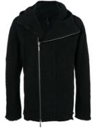 Masnada Hooded Zipped Jacket - Black