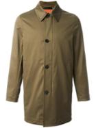Paul Smith - Zip Button Coat - Men - Cotton/elastodiene/nylon/cupro - S, Green, Cotton/elastodiene/nylon/cupro