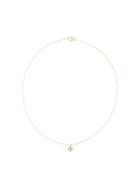 Hum Diamond Pendant Necklace - Metallic