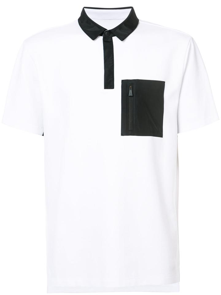 Aztech Mountain Maroon Creek Polo Shirt - White
