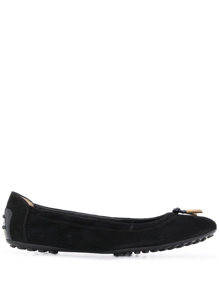 Tod's Foldable Ballerina Pumps - Black