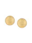 Monies Large Round Clip-on Earrings - Metallic