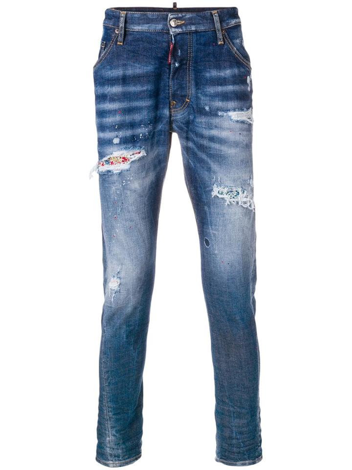 Dsquared2 Classic Kenny Twist Jeans - Blue