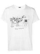 R13 Radiohead Print T-shirt - White