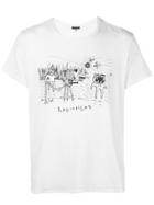 R13 Radiohead Print T-shirt - White