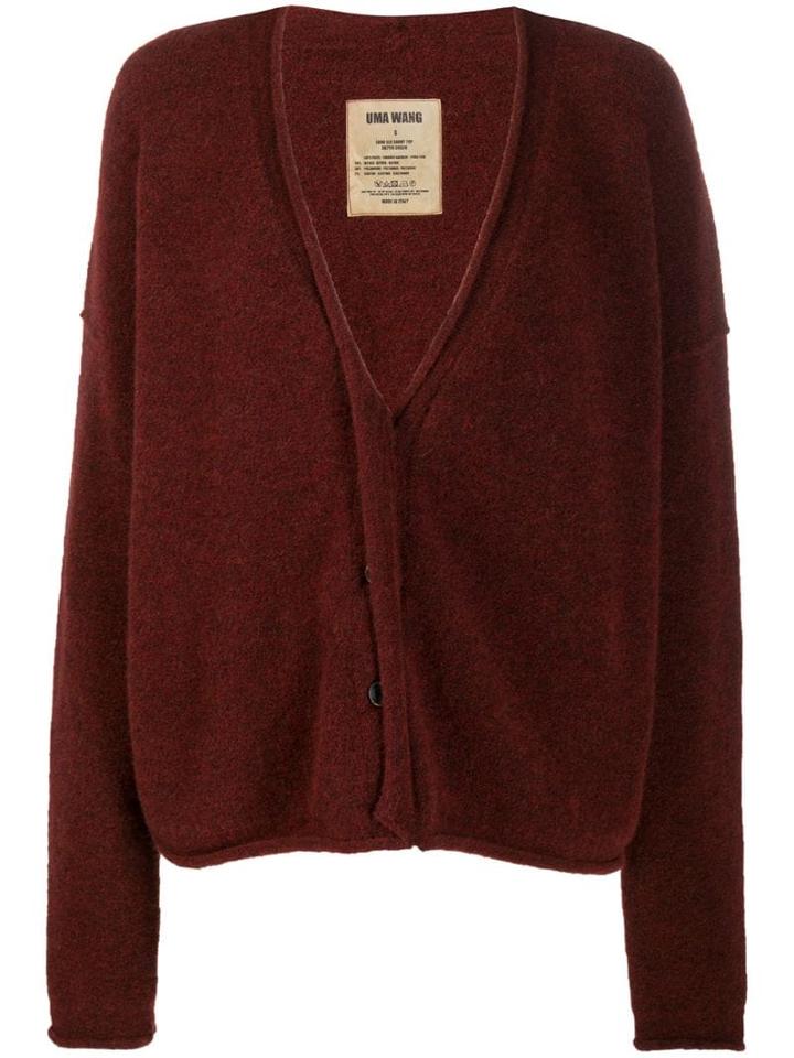 Uma Wang Loose-fit Knit Cardigan - Red