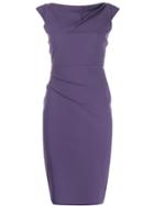 Le Petite Robe Di Chiara Boni Fitted Midi Dress - Purple