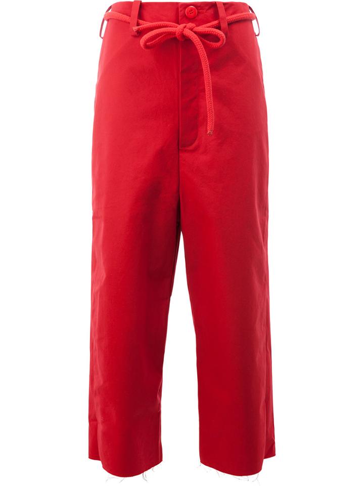 Toogood The Sculptor Trousers - Red