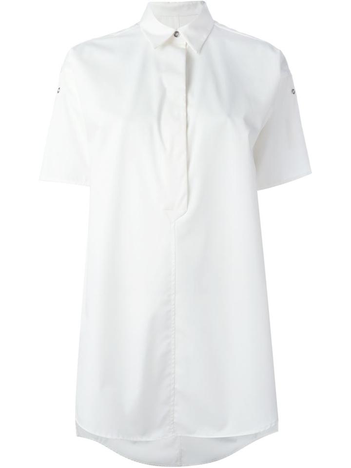 Mm6 Maison Margiela Classic Collar Shortsleeved Blouse